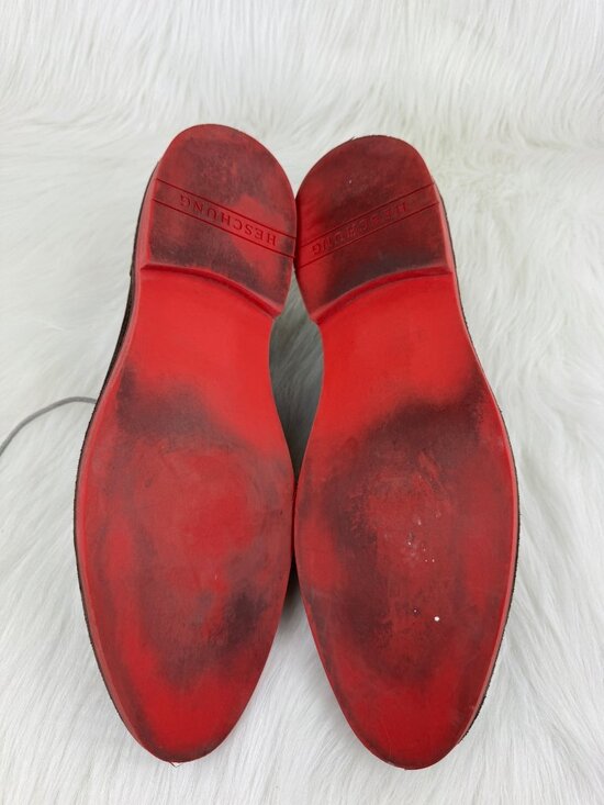 Heschung 1934 Veritable Cousu Suede Oxford Shoes Brown Red Sole US 11.5 main image 13